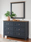 Landocken Queen Panel Bed, Dresser, Mirror and Nightstand
