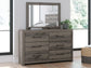 Urbanoore Twin Panel Bed with Storage, Dresser, Mirror and Nightstand