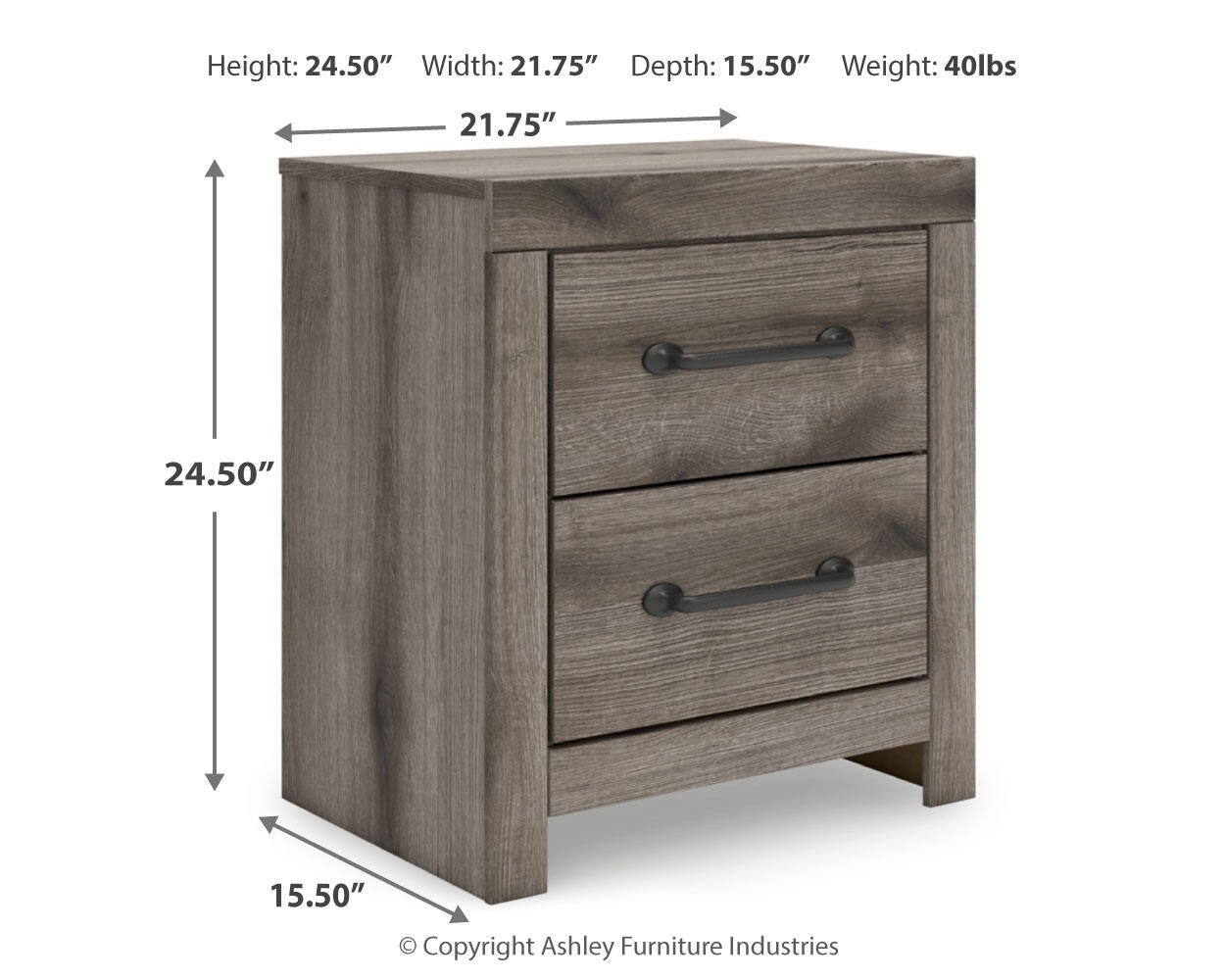 Urbanoore Twin Panel Bed with Storage, Dresser, Mirror and Nightstand
