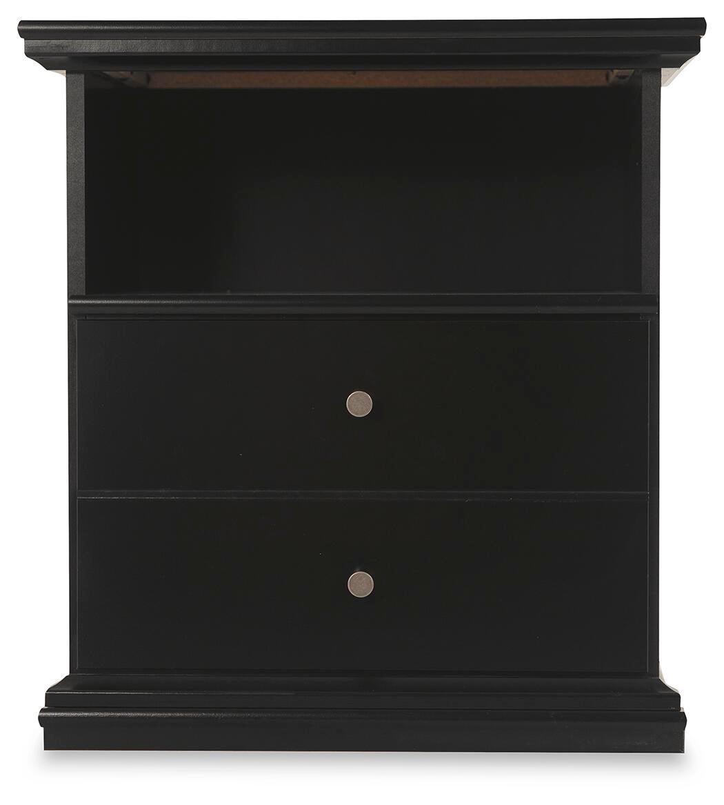 Maribel Queen Panel Bed, Dresser, Mirror and Nightstand