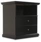 Maribel Queen Panel Bed, Dresser, Mirror and Nightstand
