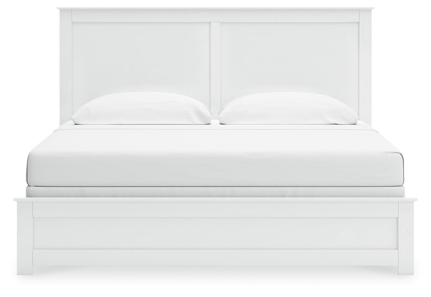 Bostwick Shoals King Panel Bed, Dresser, Mirror and Nightstand
