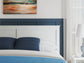 Bostwick Shoals King Panel Bed, Dresser, Mirror and Nightstand