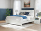 Bostwick Shoals King Panel Bed, Dresser, Mirror and Nightstand