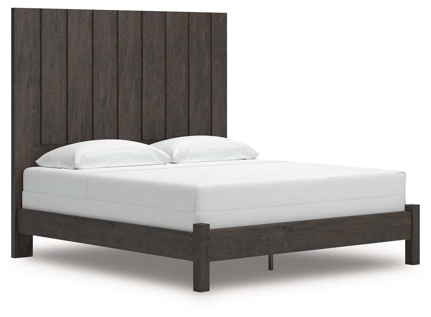 Parlayon King Panel Bed, Dresser, Mirror, Chest and Nightstand