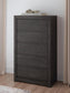 Parlayon King Panel Bed, Dresser, Mirror, Chest and Nightstand