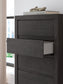 Parlayon King Panel Bed, Dresser, Mirror, Chest and Nightstand