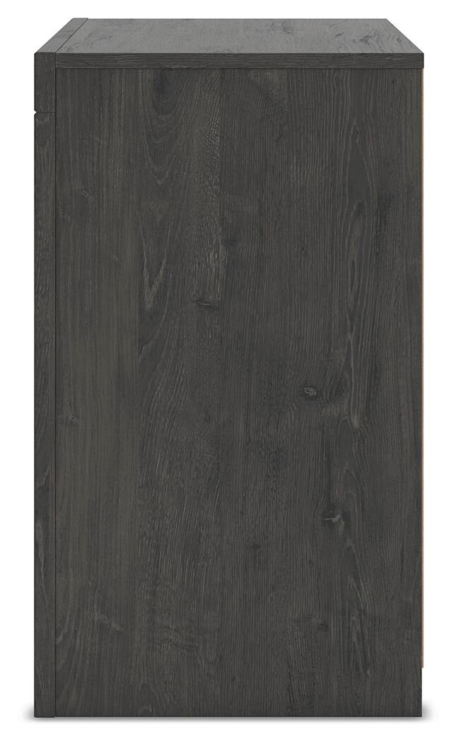 Parlayon King Panel Bed, Dresser, Mirror, Chest and Nightstand