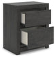 Parlayon Queen Panel Storage Bed, Dresser, Mirror and Nightstand