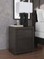 Parlayon Queen Panel Storage Bed, Dresser, Mirror and Nightstand