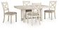 Robbinsdale Dining Table and 4 Chairs