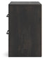 Delmorta Full Panel Bed, Dresser, Mirror and Nightstand