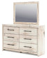 Lawroy Twin Panel Headboard, Dresser, Mirror and Nightstand