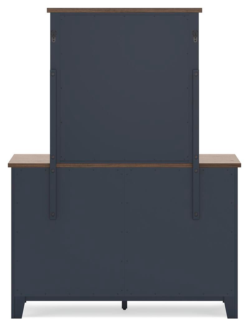Landocken Queen Panel Headboard, Dresser and Mirror