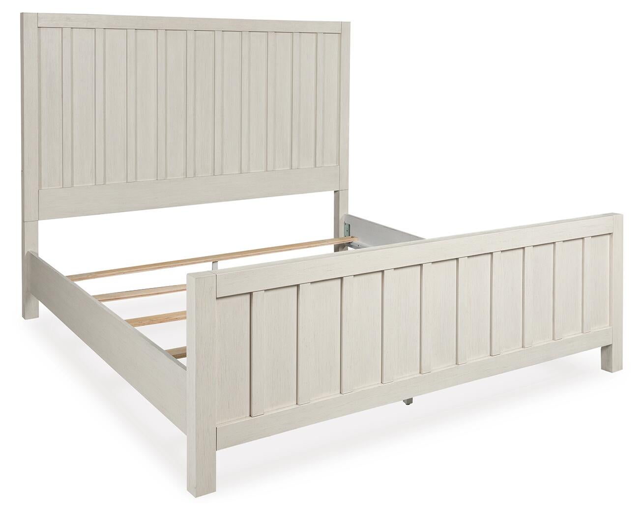 Shaybrock King Panel Bed, Dresser, Mirror, Chest and Nightstand