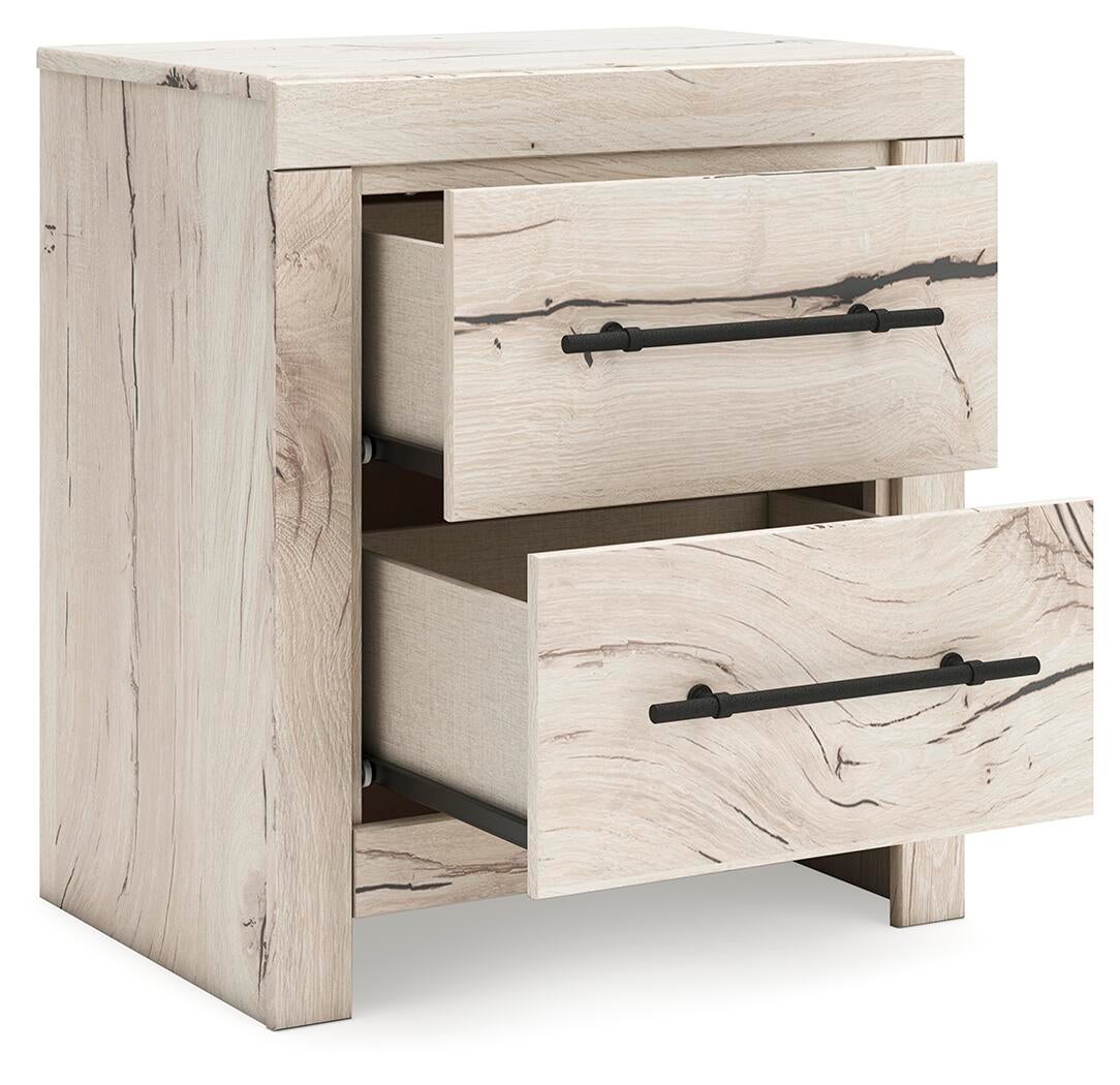 Lawroy King Panel Headboard, Dresser, Mirror and Nightstand