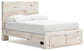 Lawroy Full Panel Storage Bed, Dresser and Mirror