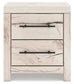 Lawroy King Panel Bed with Storage, Dresser, Mirror and Nightstand