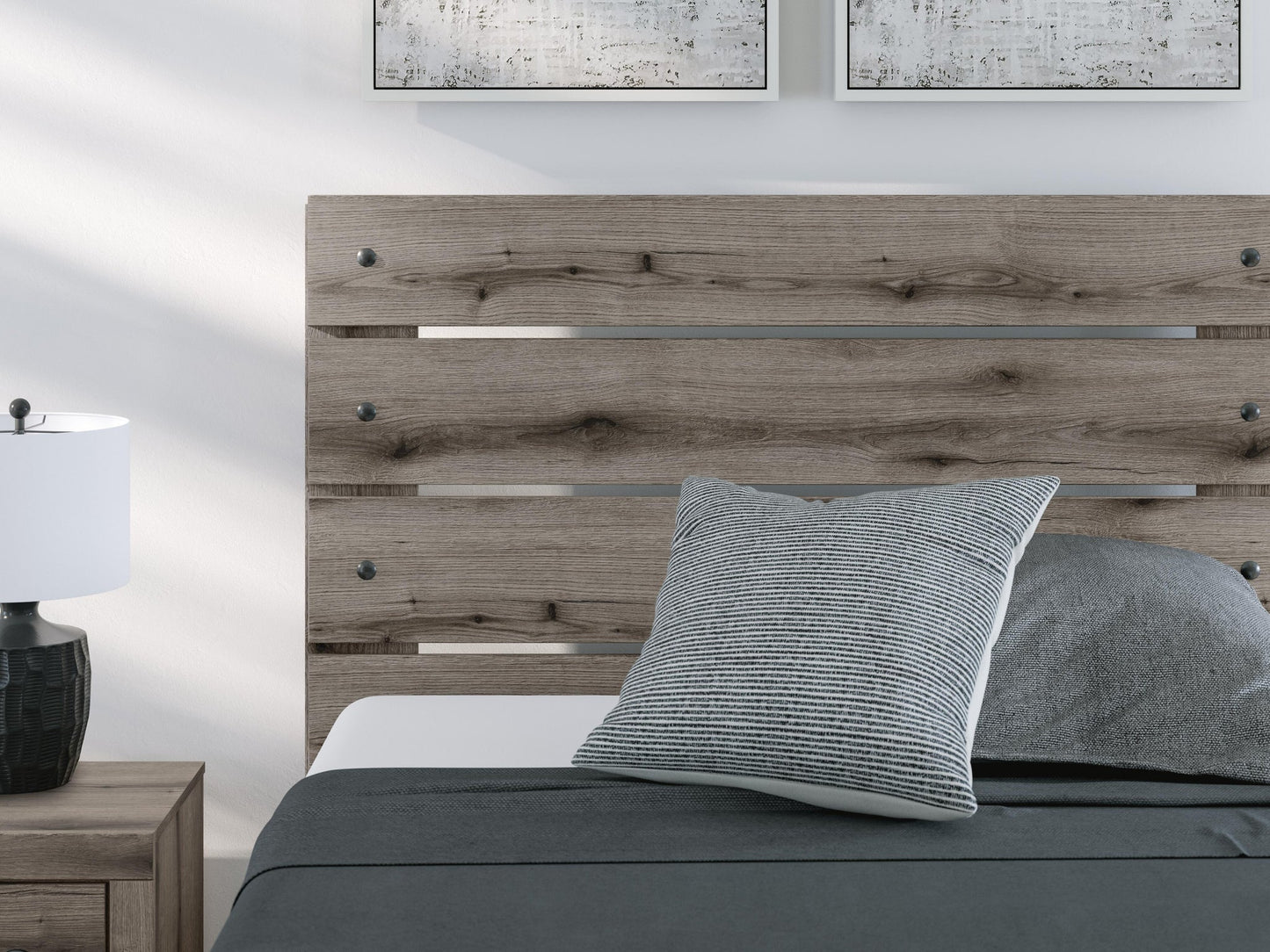 Urbanoore Full Panel Storage Bed, Dresser, Mirror, Chest and Nightstand