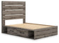 Urbanoore Full Panel Storage Bed, Dresser, Mirror and Nightstand
