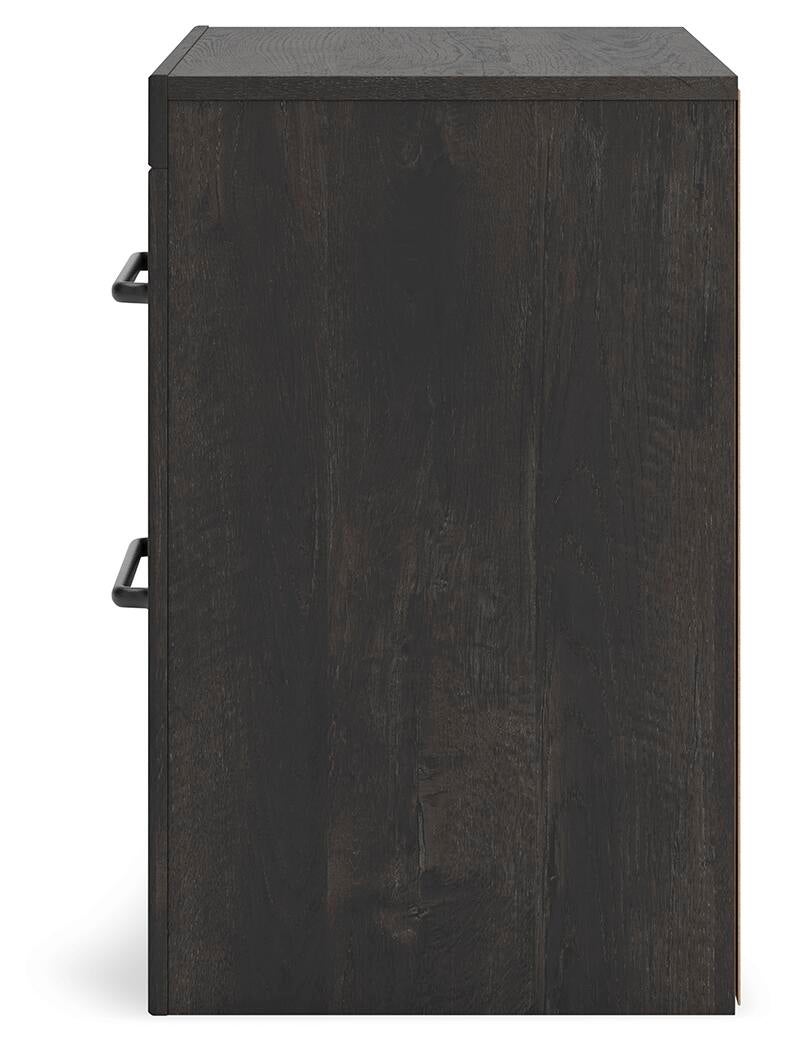 Delmorta Queen Panel Bed, Dresser, Mirror and Nightstand