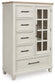 Shaybrock California King Panel Bed, Dresser, Mirror, Chest and Nightstand