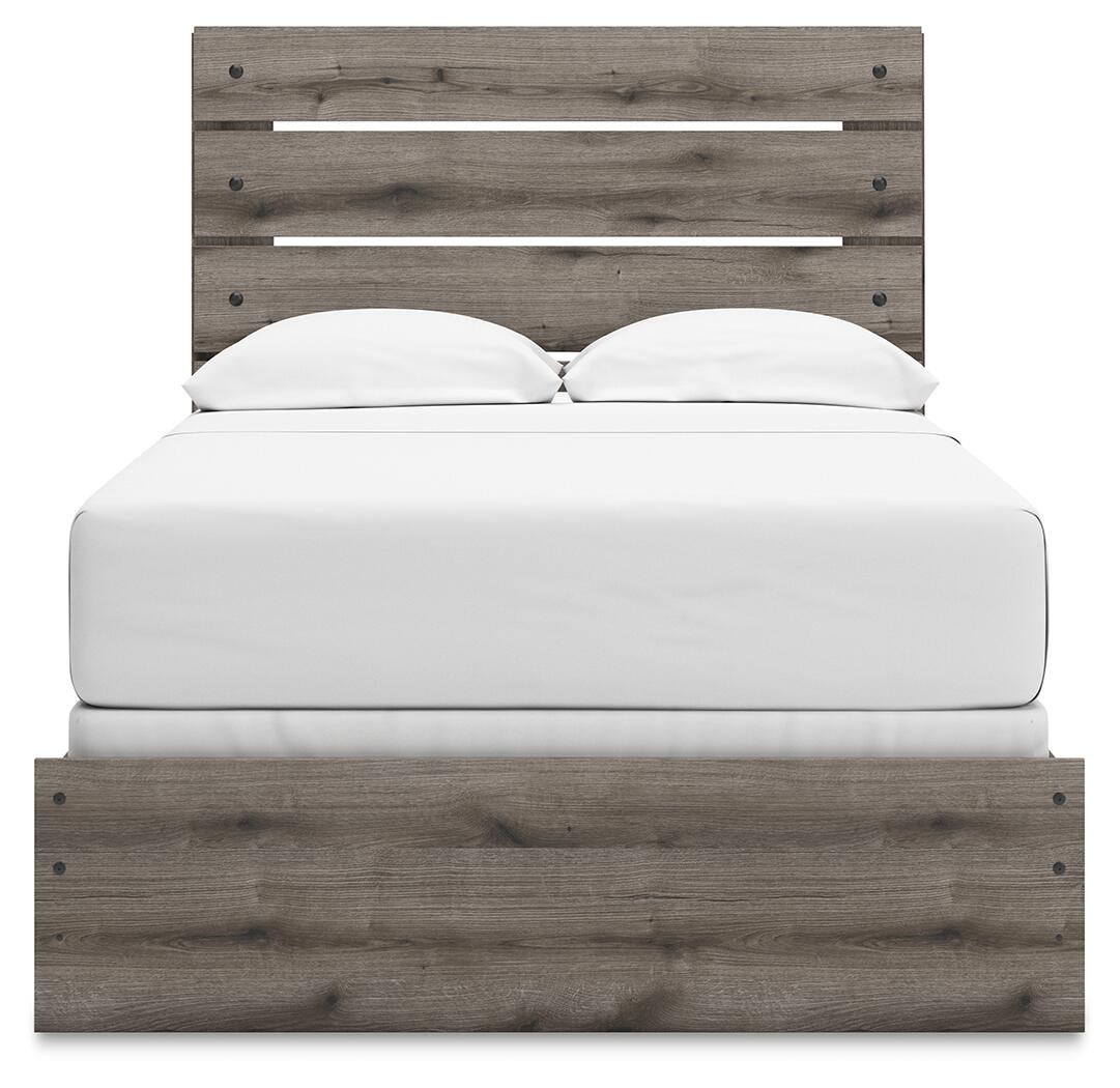 Urbanoore Full Panel Bed, Dresser, Mirror and Nightstand