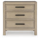 Calmoro California King Bookcase Bed with Mirrored Dresser and Nightstand