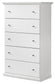 Bostwick Shoals Full Panel Bed, Dresser, Mirror, Chest and Nightstand