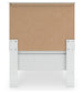 Bostwick Shoals Twin Panel Bed, Dresser, Mirror, Chest and Nightstand