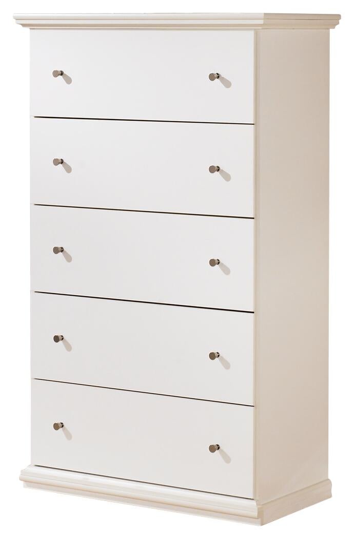 Bostwick Shoals Twin Panel Bed, Dresser, Mirror, Chest and Nightstand