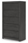 Parlayon King Panel Storage Bed, Dresser, Mirror, Chest and Nightstand