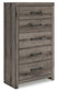Urbanoore Queen Panel Bed, Dresser, Mirror, Chest and Nightstand