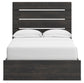 Delmorta Full Panel Storage Bed, Dresser, Mirror, Chest and Nightstand