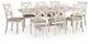 Robbinsdale Dining Table and 8 Chairs