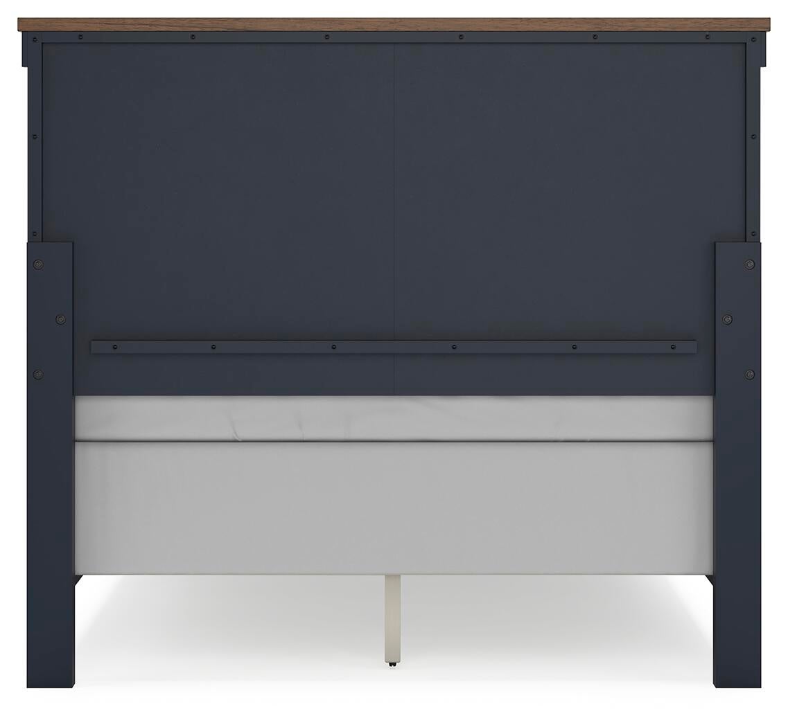 Landocken Full Panel Headboard, Dresser and Mirror