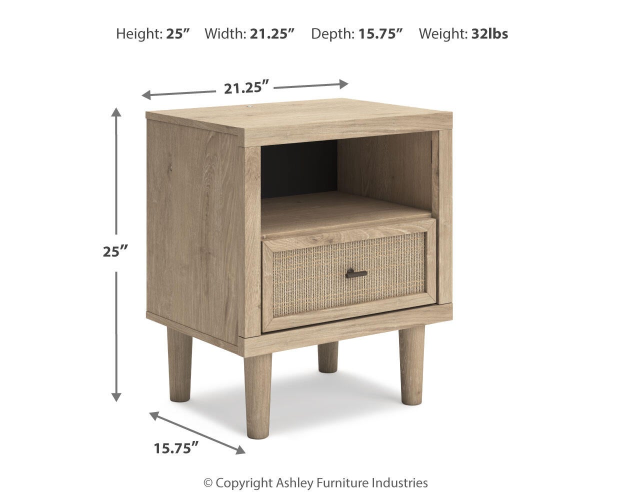 Cielden King Upholstered Bed with Roll Slats, Dresser, Mirror, Chest and Nightstand