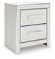 Birmonton King Upholstered Panel Platform Storage Bed, Dresser, Mirror, Chest and Nightstand