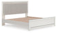 Birmonton King Upholstered Panel Platform Bed, Dresser, Mirror and Nightstand