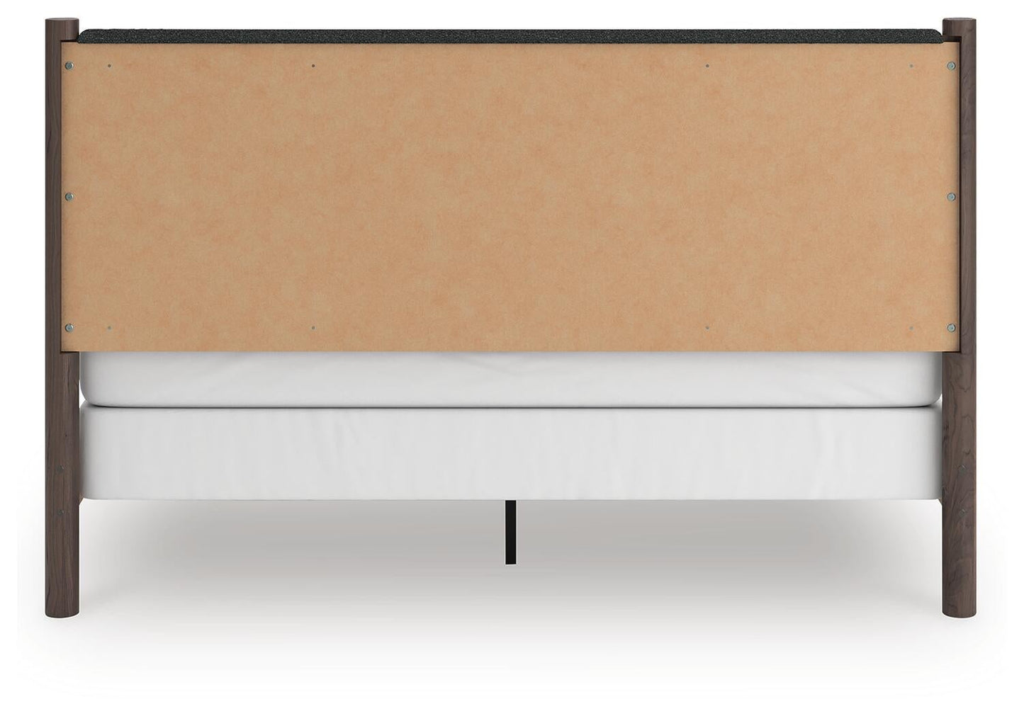 Cadmori King Upholstered Panel Bed, Dresser, Mirror, Chest and Nightstand