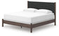 Cadmori King Upholstered Panel Bed, Dresser, Mirror, Chest and Nightstand