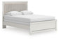 Birmonton Queen Upholstered Panel Bed, Dresser, Mirror, Chest and Nightstand