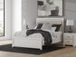 Birmonton Queen Upholstered Panel Bed, Dresser, Mirror, Chest and Nightstand