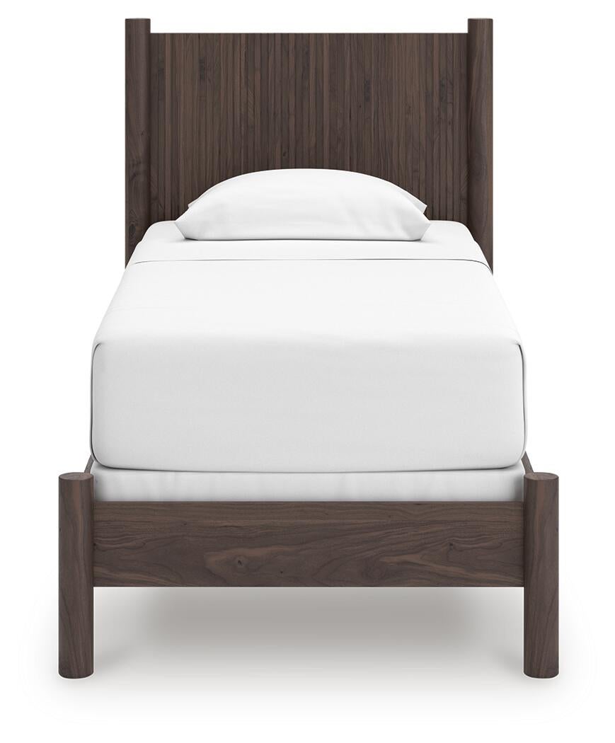 Cadmori Twin Panel Bed, Dresser and Mirror