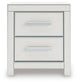 Birmonton King Upholstered Panel Platform Storage Bed, Dresser, Mirror and Nightstand