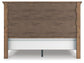 Vandenmore King Panel Bed with Mirrored Dresser