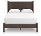 Cadmori Queen Panel Platform Bed, Dresser and Mirror