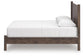 Cadmori Queen Panel Platform Bed, Dresser and Mirror