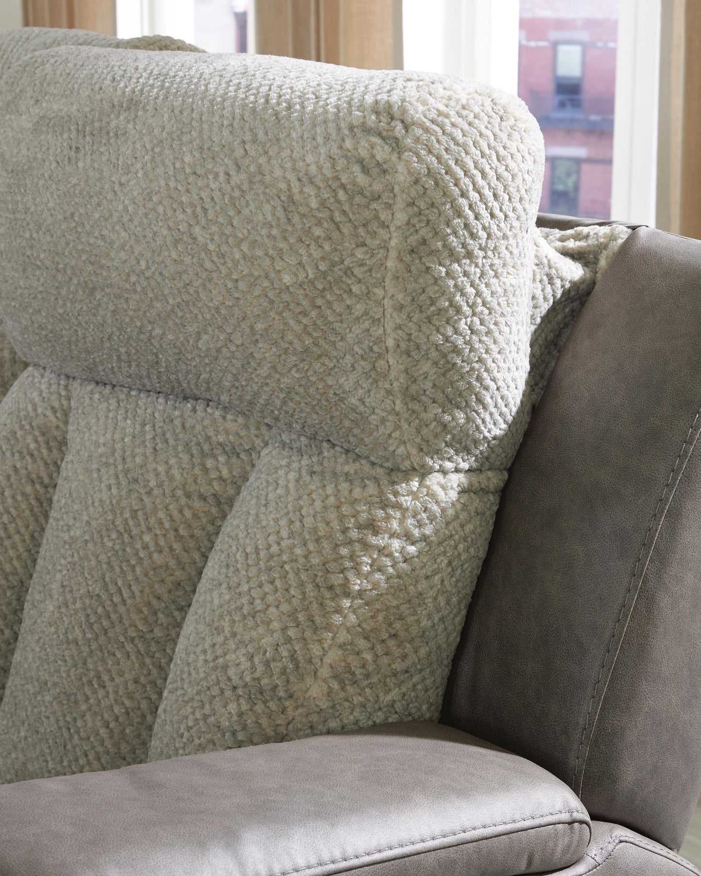 Stately Check Sofa and Loveseat