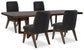Kendamor Dining Table and 4 Chairs